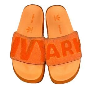 Adidas Ivy Park (Beyoncé Collab) Orange Slides Size 6
